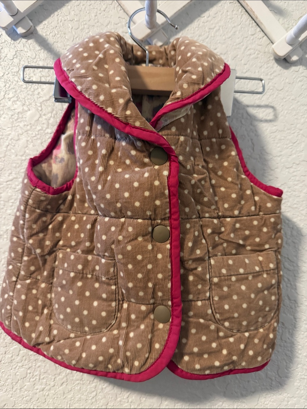 Genuine kids reversible Quilted Vest
